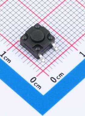 TS017A-TBY1EH4.3 轻触开关 6*6*4.3mm 立贴 180GF 防水IP67 轻触