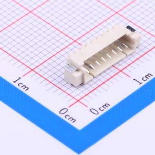 THD1252-08WR-SN 线对板针座 1x8P 间距:1.25mm SMD,P=1.25mm