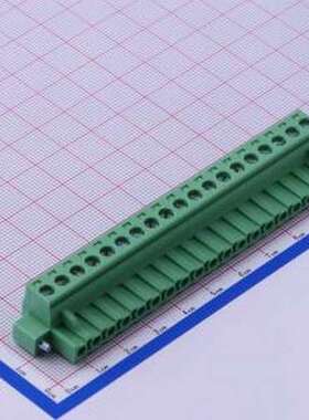 DB2EKM-5.08-19P-GN-S 插拔式接线端子 5.08mm 1x19P 排数:1 每排