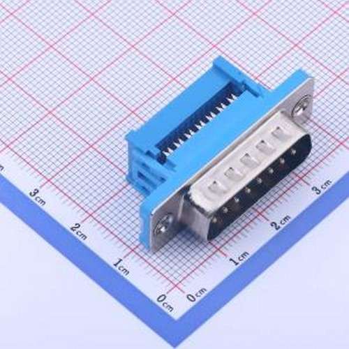 X0715WT7BL5 D-Sub/VGA连接器 D-Sub 公 P数:15P 两件套