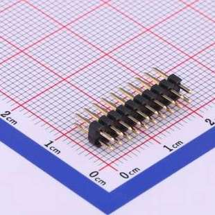 排针 2x10P 插件 2X10I P=2mm 方针 C40D28 2mm X4621WV 间距