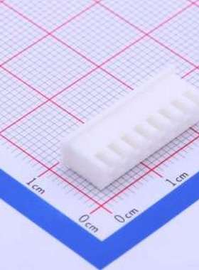 A2501H-08P 胶壳(线对板/线对线) 2.5mm 1x8P 白色 P=2.5mm