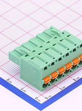 2EDGKDF-5.08-06P-14-00A(H) 插拔式接线端子 5.08mm 1x6P 排数:1