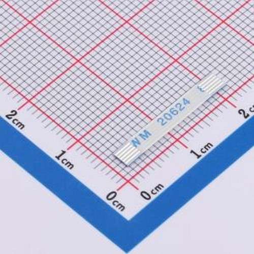 JS05A-05P-020-3-4 FFC连接线(柔性扁平线缆) FFC0.5mm 5P 同向