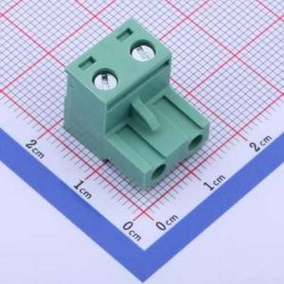 JL2EDGK-76202G02 插拔式接线端子 1x2P 7.62mm 排数:1 每排P数:2