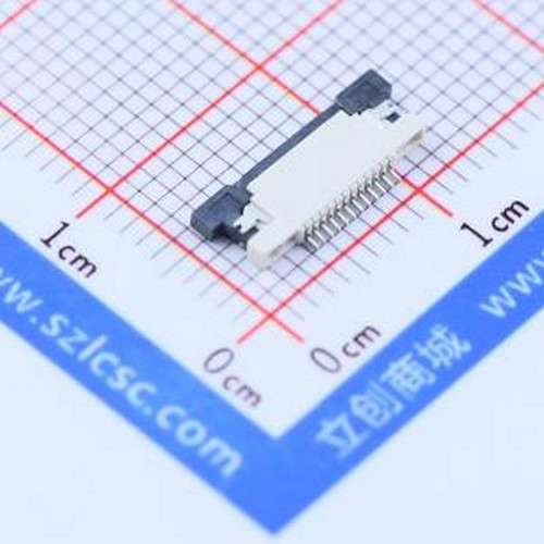 AFC04-S12ECC-00 FFC/FPC连接器 间距:0.5mm P数:12P 抽屉式 上接