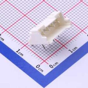 1x4P 线对板针座 间距 2.5mm P=2.5mm M2508R 弯插 04P