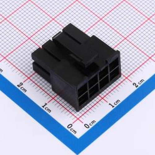 BX-5557-4.2-2-4P-HJK 胶壳(线对板/线对线) 2x4P 4.2mm P=4.2mm