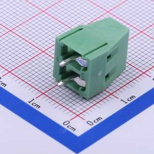 DB128V-5.0-2P-GN-S 螺钉式接线端子 5mm 1x2P 排数:1 每排P数:2