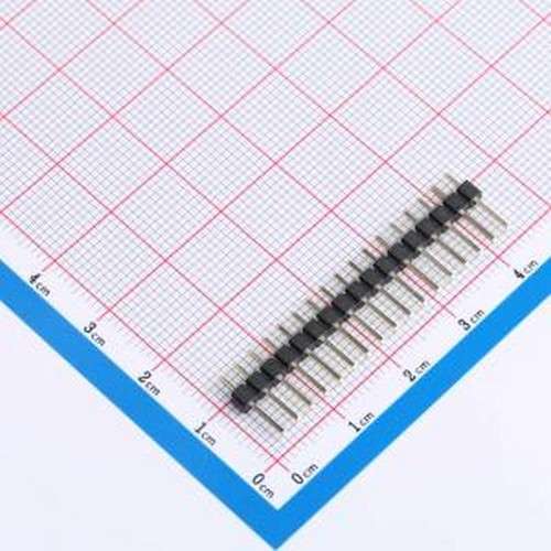 PZ254-1-17-Z-2.5-G1 排针 1x17P 间距:2.54mm 方针 直插 插件,P=