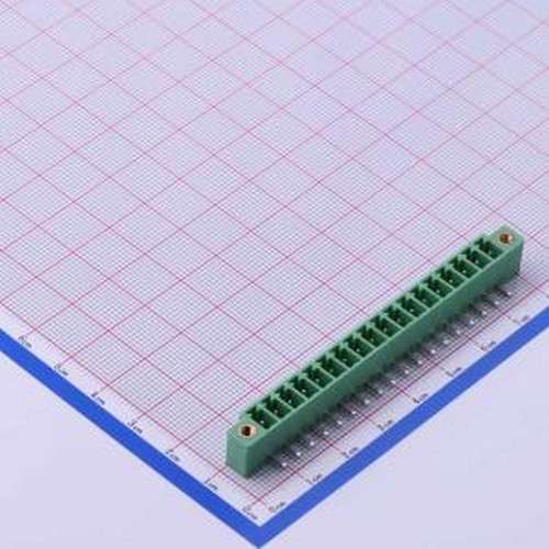 DB2ERM-3.81-18P-GN 插拔式接线端子 3.81mm 1x18P 排数:1 每排P