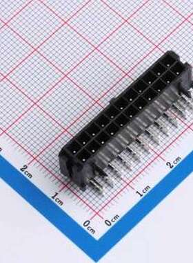 43045-22AWS 线对板针座 2x11P 间距:3mm 弯插 弯插,P=3mm