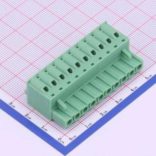 KF2EDGKD-5.08-10P 插拔式接线端子 5.08mm 1x10P 排数:1 每排P数