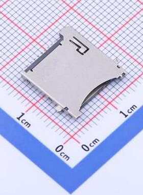 XKTF-1230-51 SD卡/存储卡连接器 自弹式 MicroSD卡(TF卡) 卡座 S