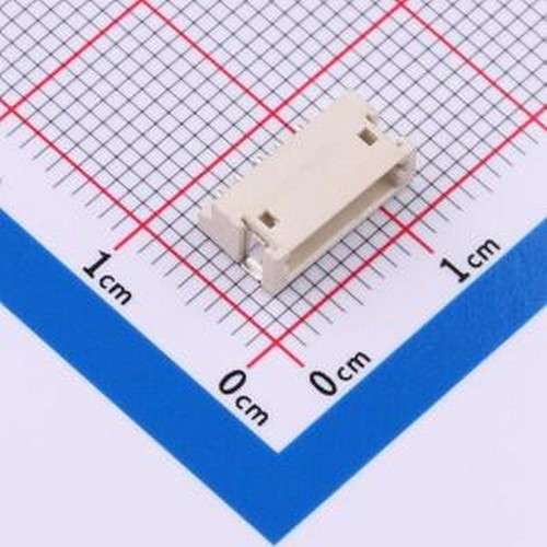 WAFER-ZH1.5-5PWT-W1-P 线对板针座 1x5P 间距:1.5mm 卧贴 SMD,P=