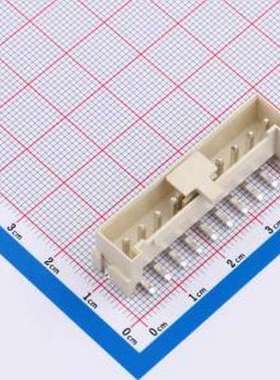 WAFER-VH3.96-10PLT-W1-P 线对板针座 1x10P 间距:3.96mm 立贴 SM