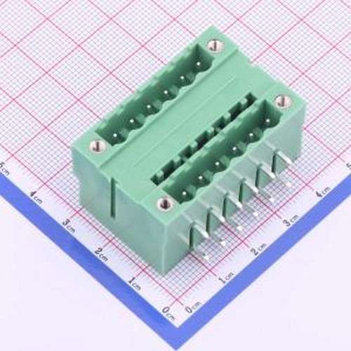 KF2EDGRHM-5.08-2*6P 插拔式接线端子 5.08mm 2x6P 排数:2 每排P