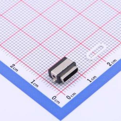 HYCW290-USBD05-150B USB连接器 Micro-B 俩件套 SMD