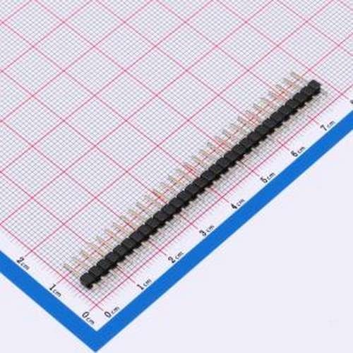 PZ254V-11-30P 排针 排针2.54mm间距 单排 1x30P 直插 方针 插件,