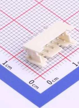 HX20017-10A WH 线对板针座 2x5P 间距:2mm 直插 白色 插件,P=2mm