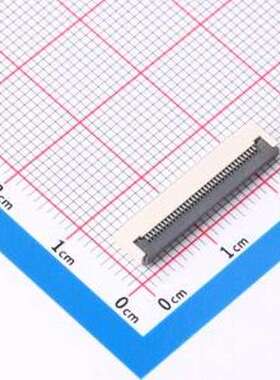 ZX-0.5FPC-FWX-H2-36P FFC/FPC连接器 间距:0.5mm P数:36P 翻盖式