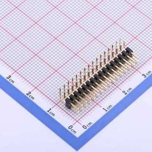 排针 2x16P 弯插 2x16I P=2mm 方针 C40D28 2mm X4621WR 间距
