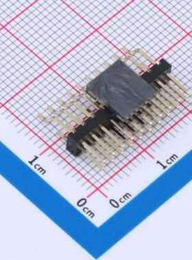 GPFD201-1002A001R1BF 排针 2x10P 方针 直插 SMD,P=2mm,卧贴