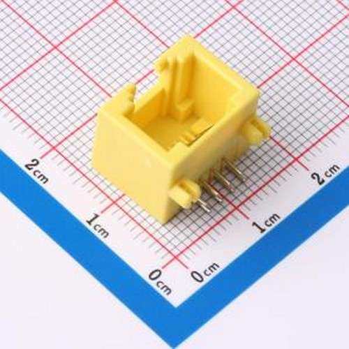 HC-WK88-MIH12-Y 以太网连接器(RJ45 RJ11) 弯插 不带LED 插件