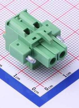 2EDGKDFM-5.08-02P-14-00A(H) 插拔式接线端子 5.08mm 1x2P 排数: