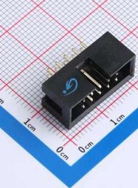 B190-110A0ASBE7 IDC刺破式连接器(牛角/简牛) 2.54mm 2x5P 排数: