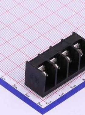 DBT50B-9.5-4P-BK-P 栅栏式接线端子 接线端子 插件,P=9.5mm