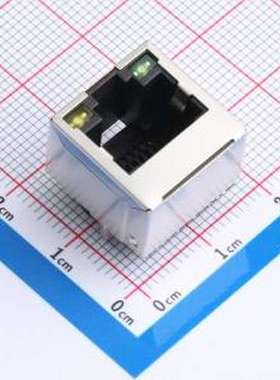WR01931 以太网连接器(RJ45 RJ11) 带LED