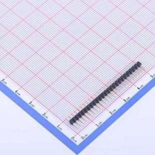 排针 1x25P 插件 25I P=2mm 方针 C40D28 2mm X4611WV 间距