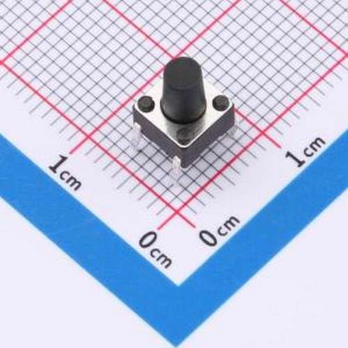 TS013-CBW1EH8.5 轻触开关 6*6*8.5mm 直插 180GF 轻触开关 插件-