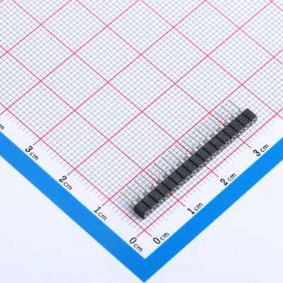 XDM200C-1-17-Z-2.8-G0 排母 1x17P 间距:2mm 直插 插件,P=2mm