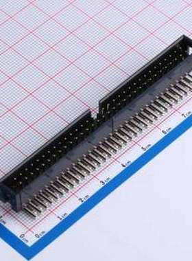 DS1013-64RSiB-B-0 IDC刺破式连接器(牛角/简牛) 2.54mm 2x32P 排