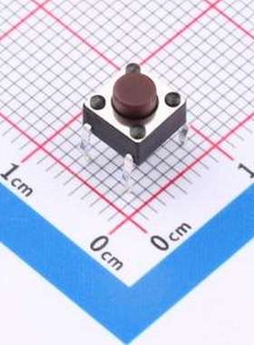 TP10811650 轻触开关 6*6*5mm 直插 轻触开关 插件