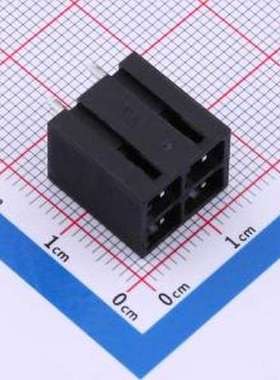 JL2EDGVHC-50802B01 插拔式接线端子 2x2P 5.08mm 排数:2 每排P数