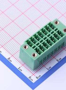 KF2EDGKVM-3.5-2*7P 插拔式接线端子 3.5mm 2x7P 排数:2 每排P数: