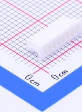 A1250H-08P 胶壳(线对板/线对线) 1.25mm 1x8P 白色 P=1.25mm