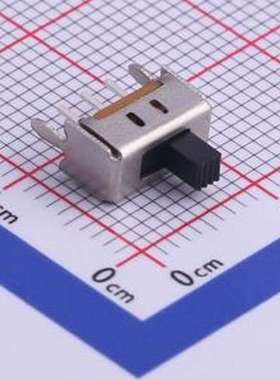 SS12D07L3B 滑动开关 柄长3mm 直插双档 滑动开关 插件