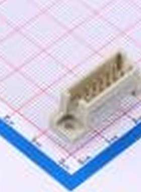 9001-37121C00A 板对板与背板连接器 PIN:12P 间距:2.54mm 公 直