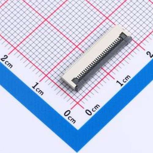 HB-FPC-05FGXJ-H2028P FFC/FPC连接器 0.5 Pitch掀盖卧式下接(H=2