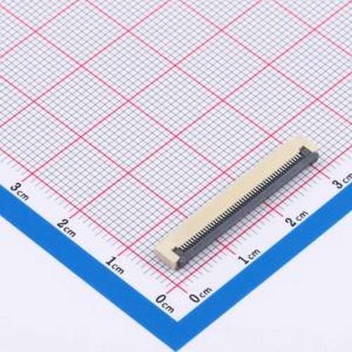 AFD01-S50FCC-00 FFC/FPC连接器 间距:0.5mm P数:50P 翻盖式 下接