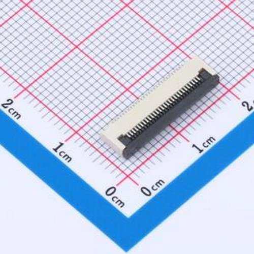 GT-F0502SR20-28SMT01 FFC/FPC连接器 翻盖式 下接 P数:28P 间距: