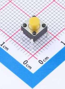 TP10813560 轻触开关 6*6*6mm 直插 轻触开关 插件