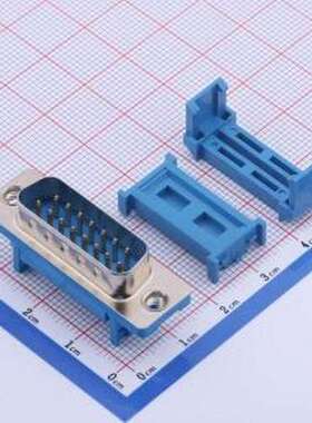 FDBB01-15M0S300U1K D-Sub/VGA连接器 D-Sub 公 P数:15P 3件套