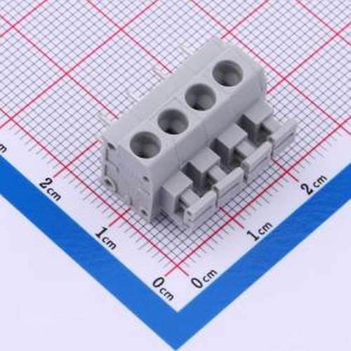 DB260-5.0-4P-GY 弹簧式接线端子 DB260-5.0-4P-GY 插件,P=5mm