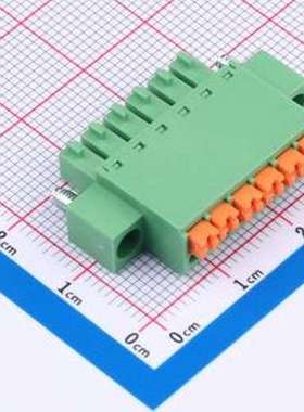 DB2EKNM-3.5-6P-GN 插拔式接线端子 3.5mm 排数:1 每排P数:6 绿色