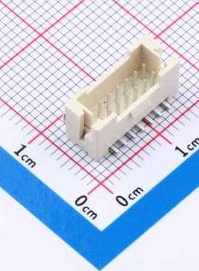 HDGC1508WVA-S-2X7P 线对板针座 DHGC1.5带扣立贴 2X7P SMD,P=1.5